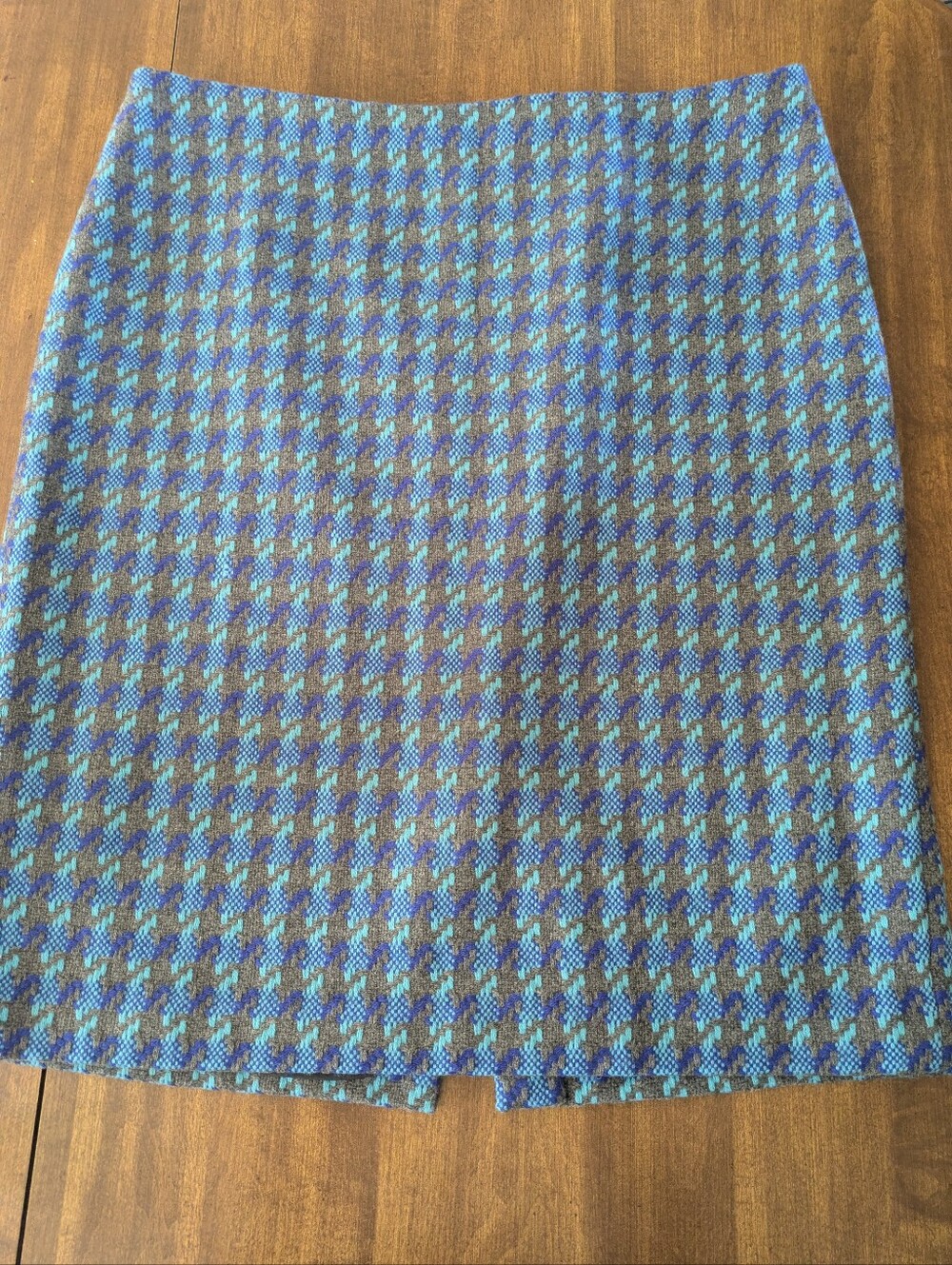 Talbots Wool Blend Midi Skirt 16